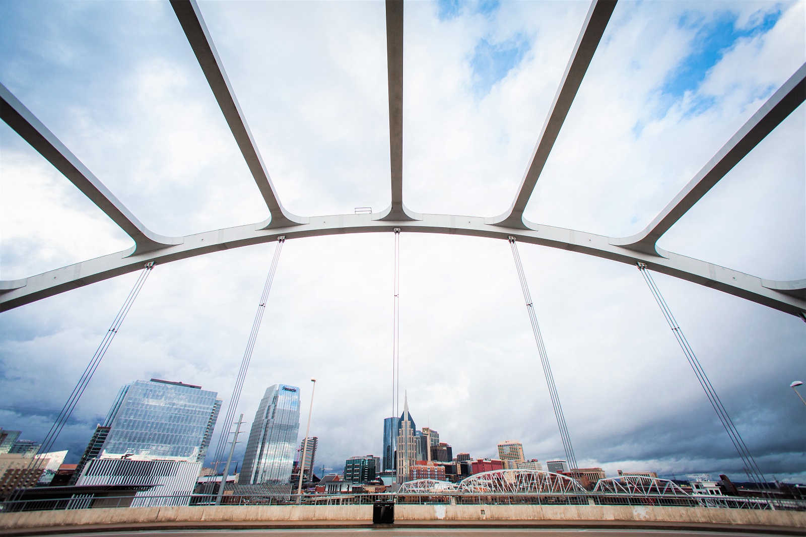 Music City from the Pedestrian Bridge