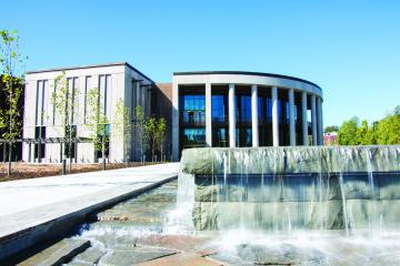 Tennessee State Museum Exterior Fountain